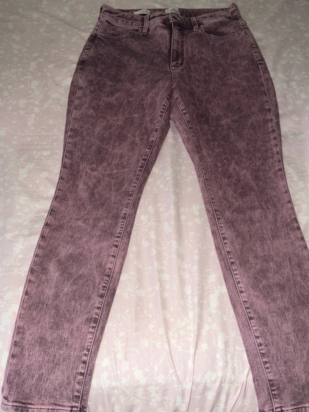Universal Thread Washed Purple High-Rise Jeans